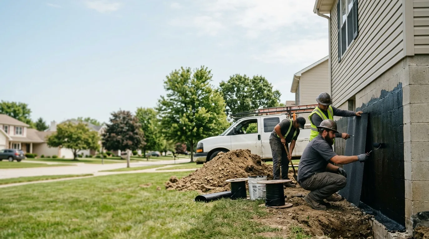 Basement Waterproofing in Shirley, IN near me